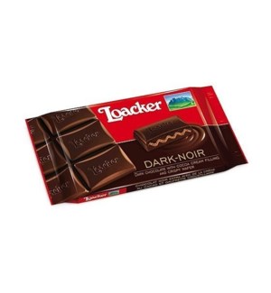 Loacker Chocolate Bar Specialty 55gx12 Dark Creme
